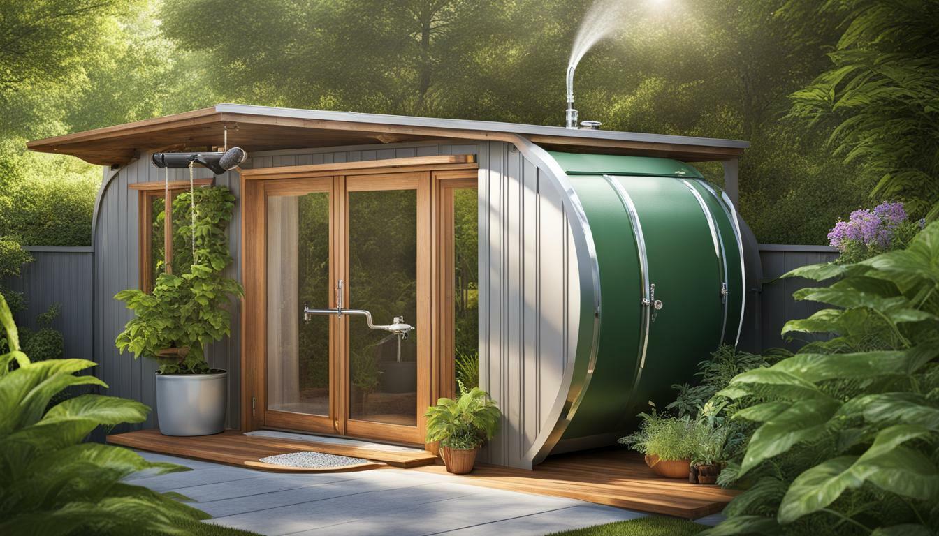 How do you get water to a tiny house?