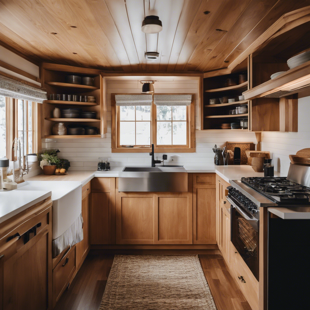 An image capturing the essence of cabinetry mistakes in tiny houses