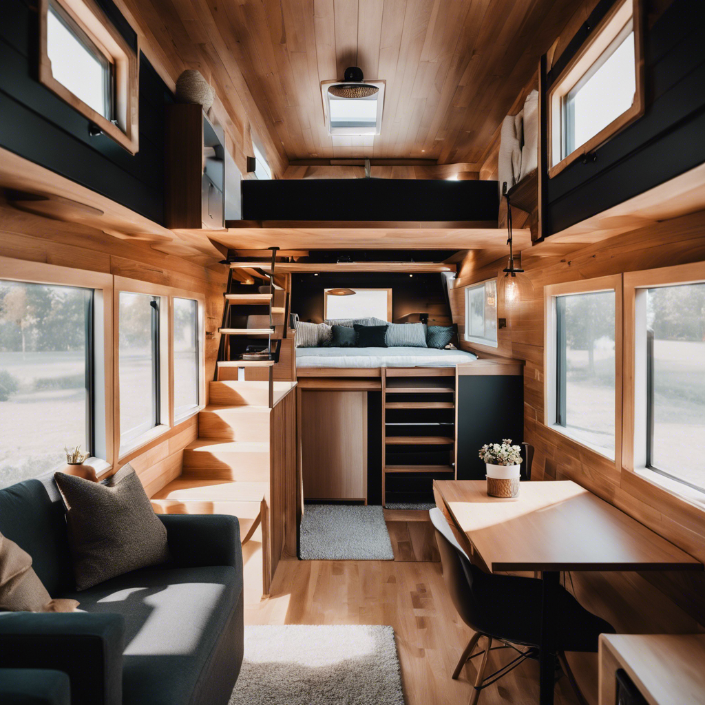 An image capturing the essence of innovative design solutions for tiny homes