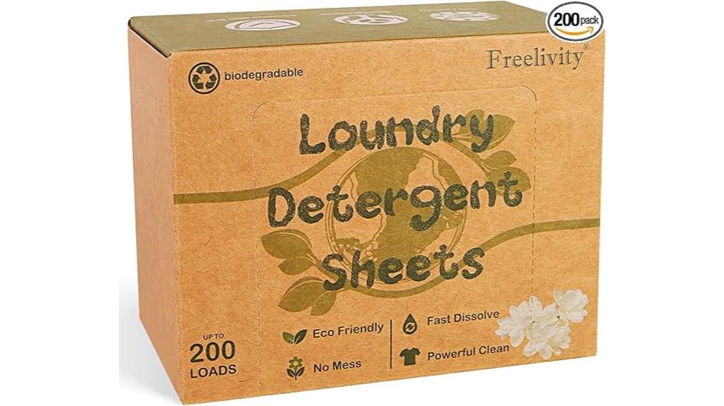 convenient long lasting laundry detergent