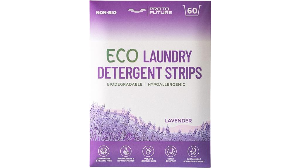 eco friendly lavender detergent sheets