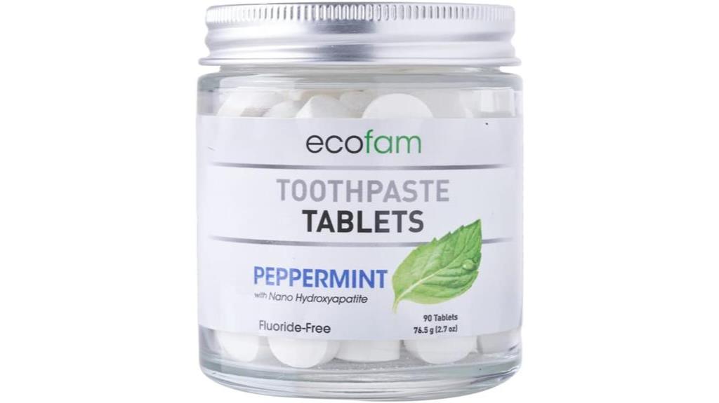 eco friendly toothpaste tablets