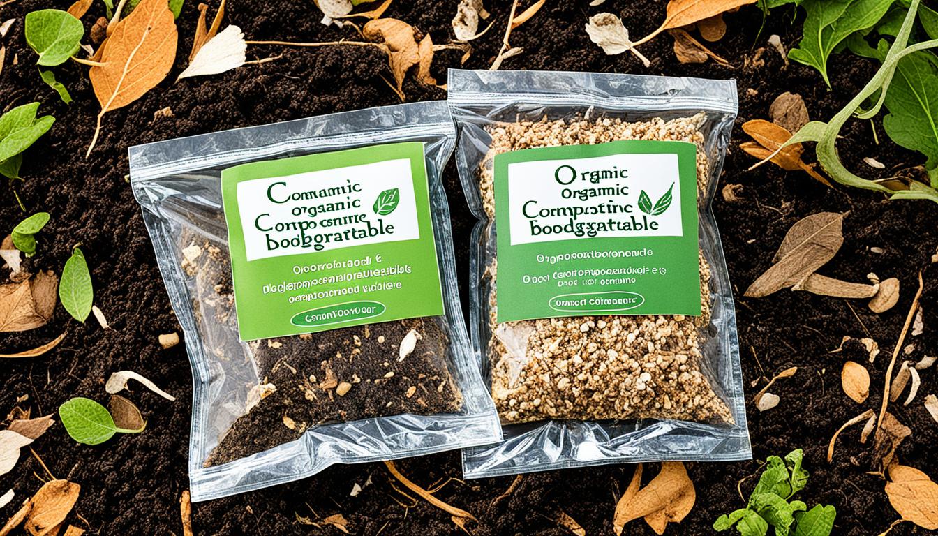 compostable vs biodegradable packaging