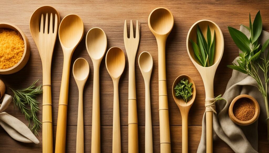 bamboo utensils